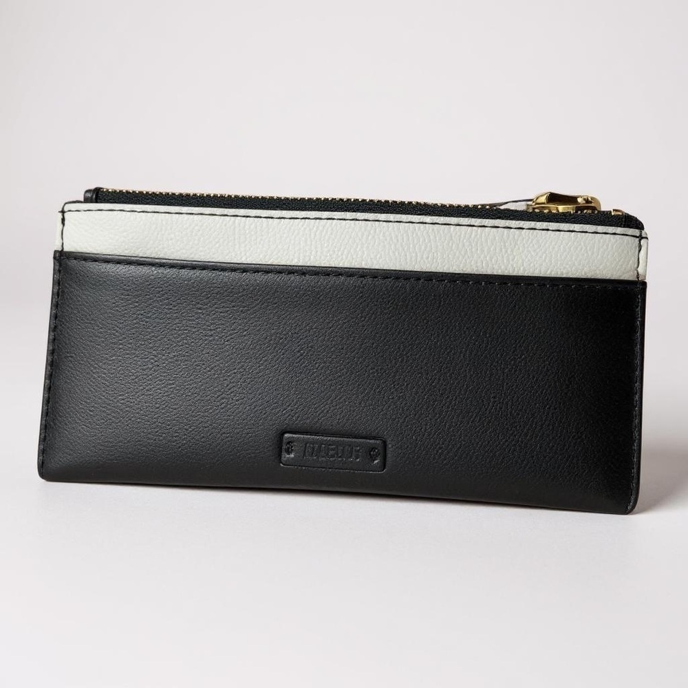 Fossil Keely Tab Black & White Wallet SL7217